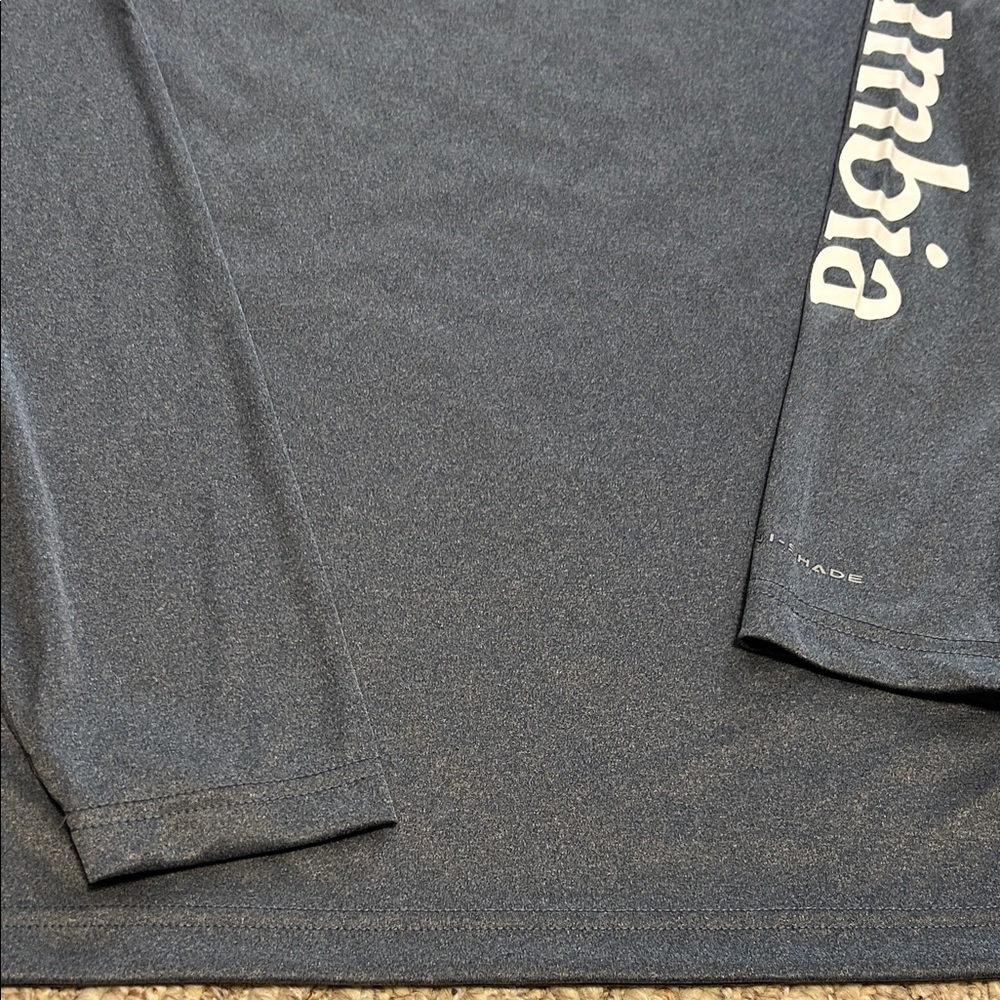 Columbia Men’s Dark Gray Long Sleeve Performance Shirt – Medium, NWOT - Picture 5 of 9